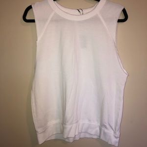 White Arie Tank Top